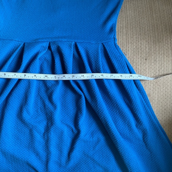 LulaRoe Royal Blue Vintage insp Dress Sm - Picture 7 of 9